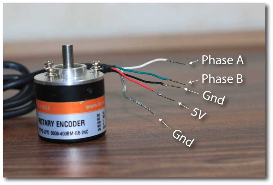 How To Connect Optical Rotary Encoder With Arduino - Electric Diy Lab