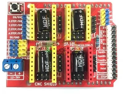 GRBL CNC Shield + Z Axis servo MIGRBL - Electric DIY Lab