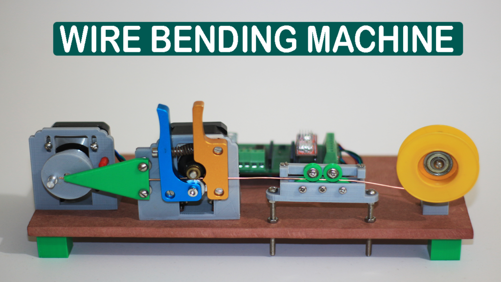 Bend Wire Springs and Shapes with This 3D-Printed Machine