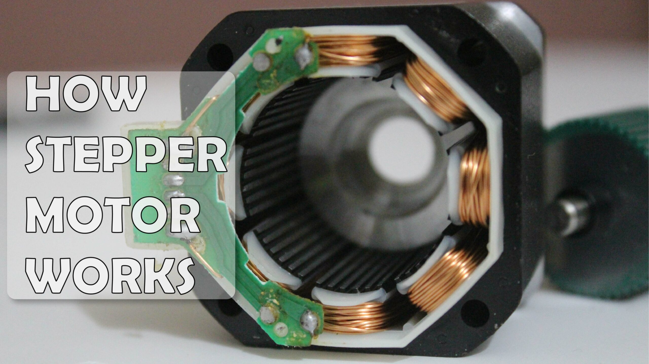 How stepper motor works - Electric DIY Lab