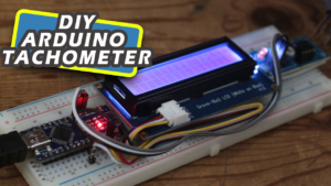 arduino based digital tachometer rpm counter