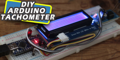 arduino based digital tachometer rpm counter