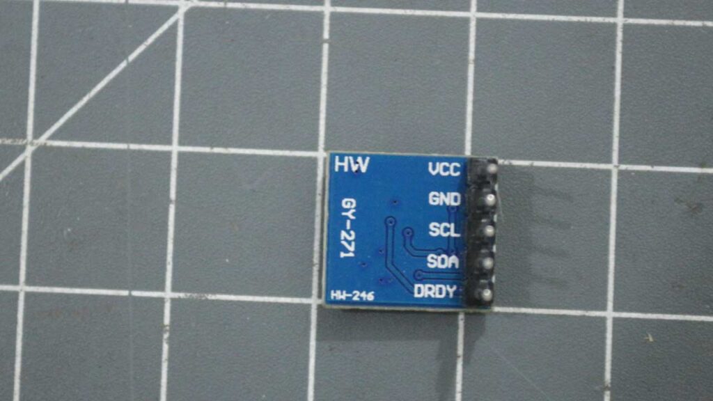 GY-271 3-Axis Magnetic field sensor pinout
