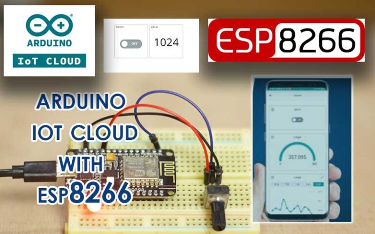 Arduino IOT Cloud With ESP8266 Tutorial - Electric DIY Lab