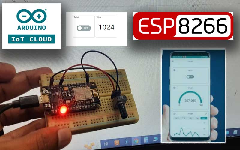 Getting Started With Arduino Iot Cloud With Esp8266 Send Sensor ...