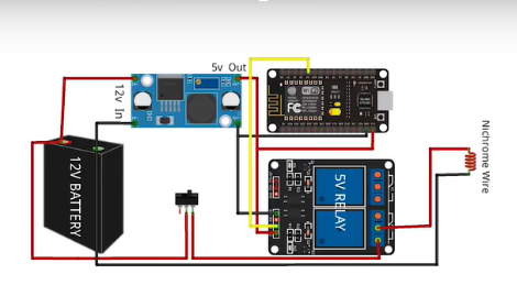 Fire cracker remote using ESP node mcu
